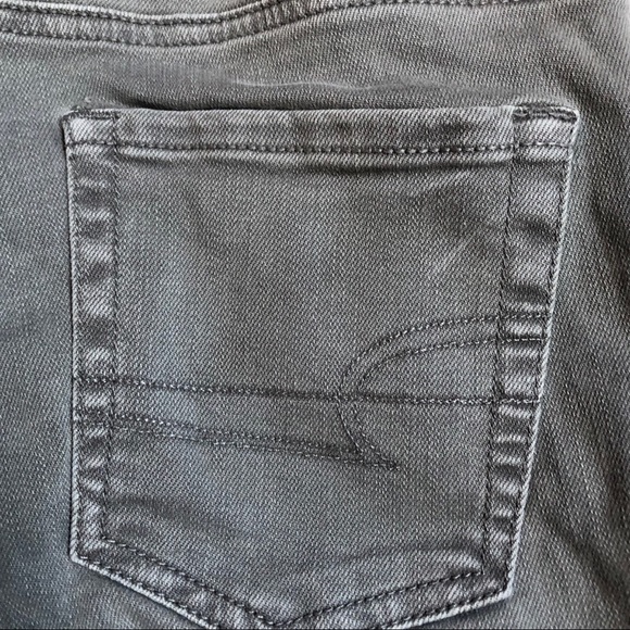 AE | Stuper Stretch Hi-rise Grey Jegging - Picture 3 of 13